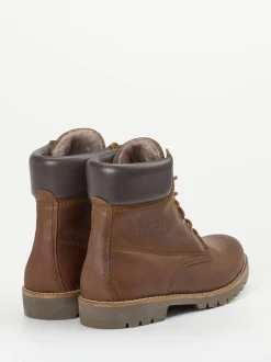 Panama Jack – Schnürboots aus Fettleder in Braun