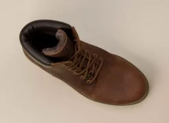 Panama Jack – Schnürboots aus Fettleder in Braun