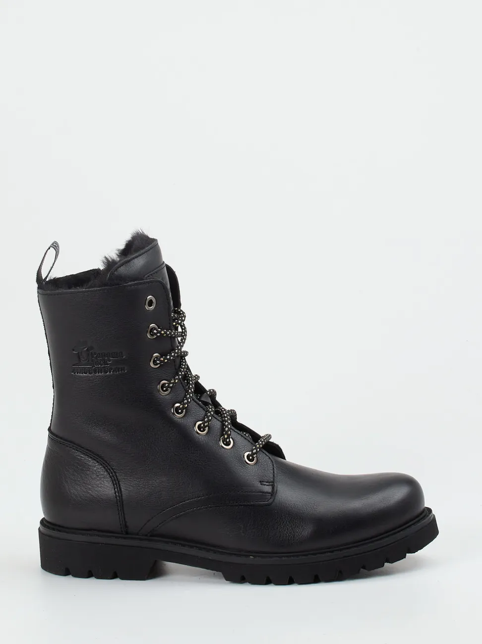 Panama Jack – Schnürboots aus Kalbleder schwarz