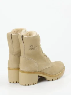 Panama Jack – Schnürboots aus Nubukleder Beige