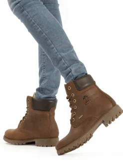 Panama Jack – Schnürboots aus Kalbleder braun