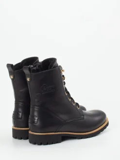 Panama Jack – Schnürboots aus Kalbleder schwarz