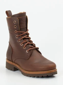 Panama Jack – Schnürboots aus Lammleder mittelbraun