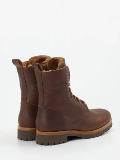 Panama Jack – Schnürboots aus Lammleder mittelbraun