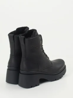 Panama Jack – Schnürstiefelette aus Lammleder schwarz