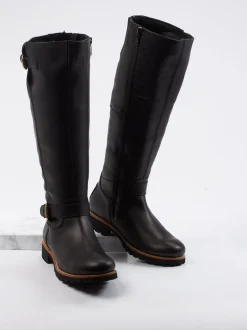 Panama Jack – Stiefel aus Kalbleder schwarz