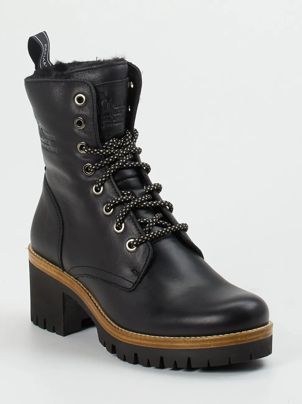 Panama Jack – Stiefelette aus Kalbleder schwarz