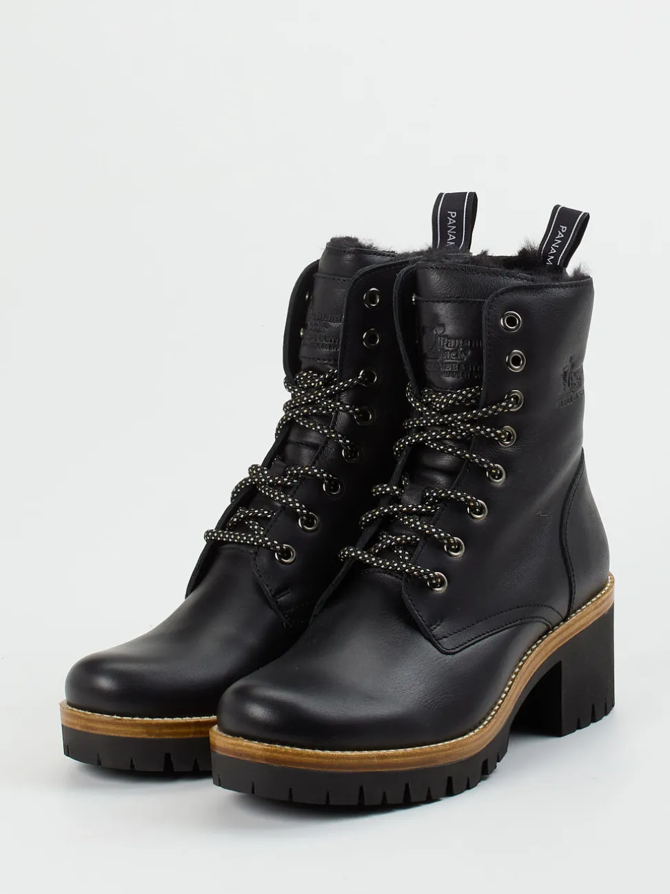 Panama Jack – Stiefelette aus Kalbleder schwarz