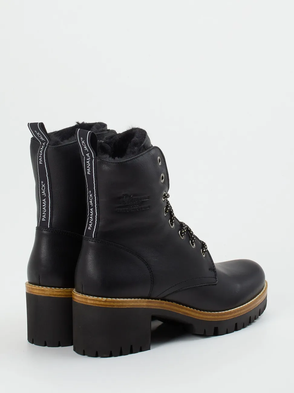 Panama Jack – Stiefelette aus Kalbleder schwarz