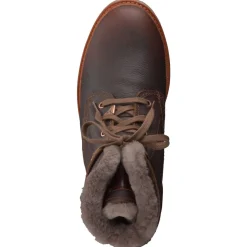 Panama Jack – Stiefeletten aus Fettleder Dunkelbraun