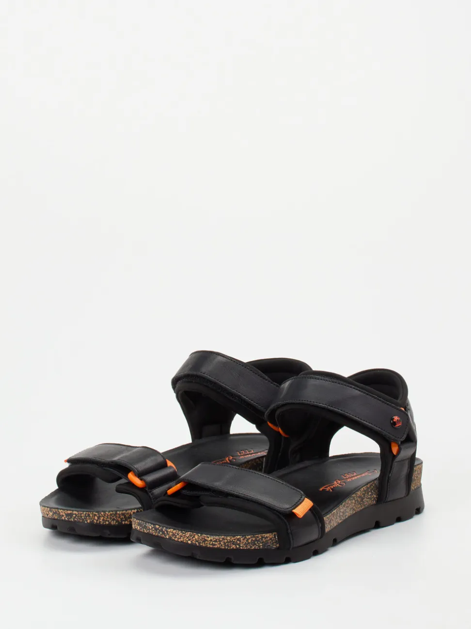 Panama Jack – Trekkingsandalen aus Fettleder Schwarz
