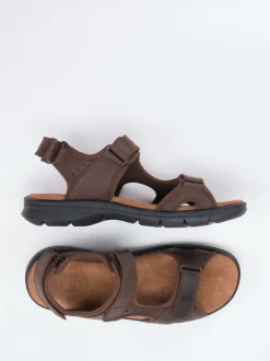 Panama Jack – Trekkingsandalen aus Fettleder braun