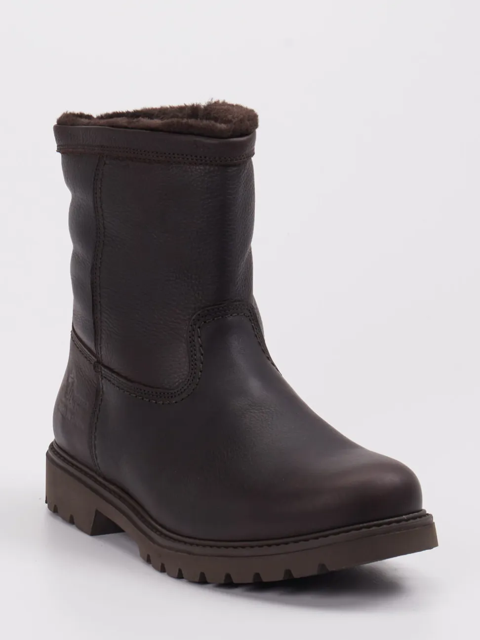 Panama Jack – Winterboots aus Leder dunkelbraun