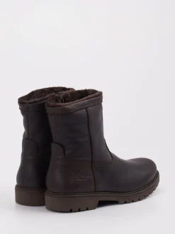 Panama Jack – Winterboots aus Leder dunkelbraun