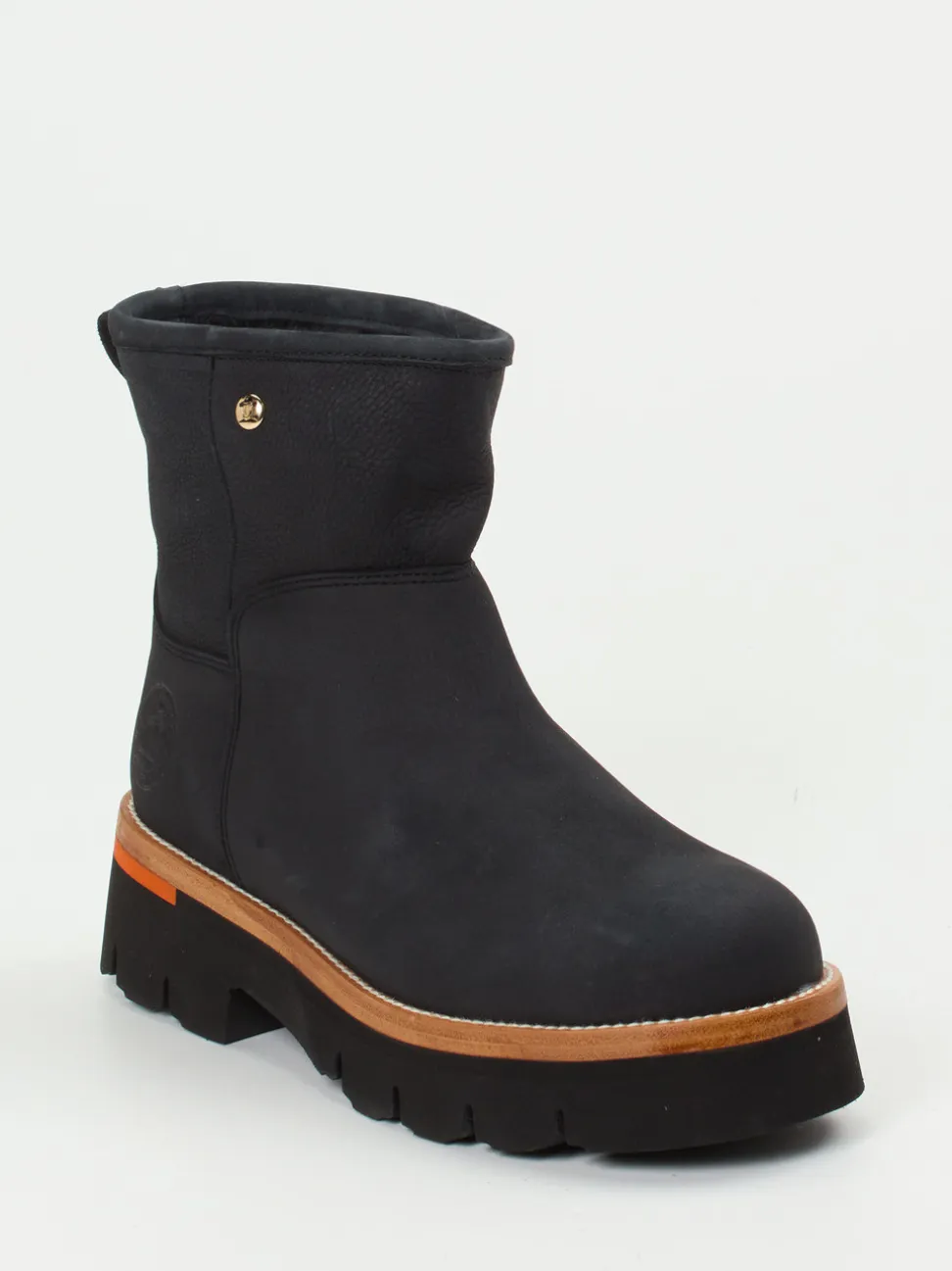 Panama Jack – Winterboots aus Nubukleder Schwarz