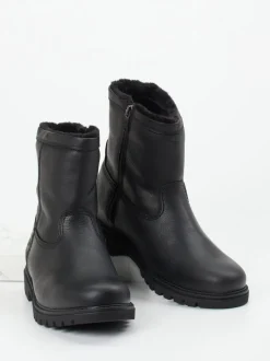 Panama Jack – Winterboots aus Fettleder schwarz