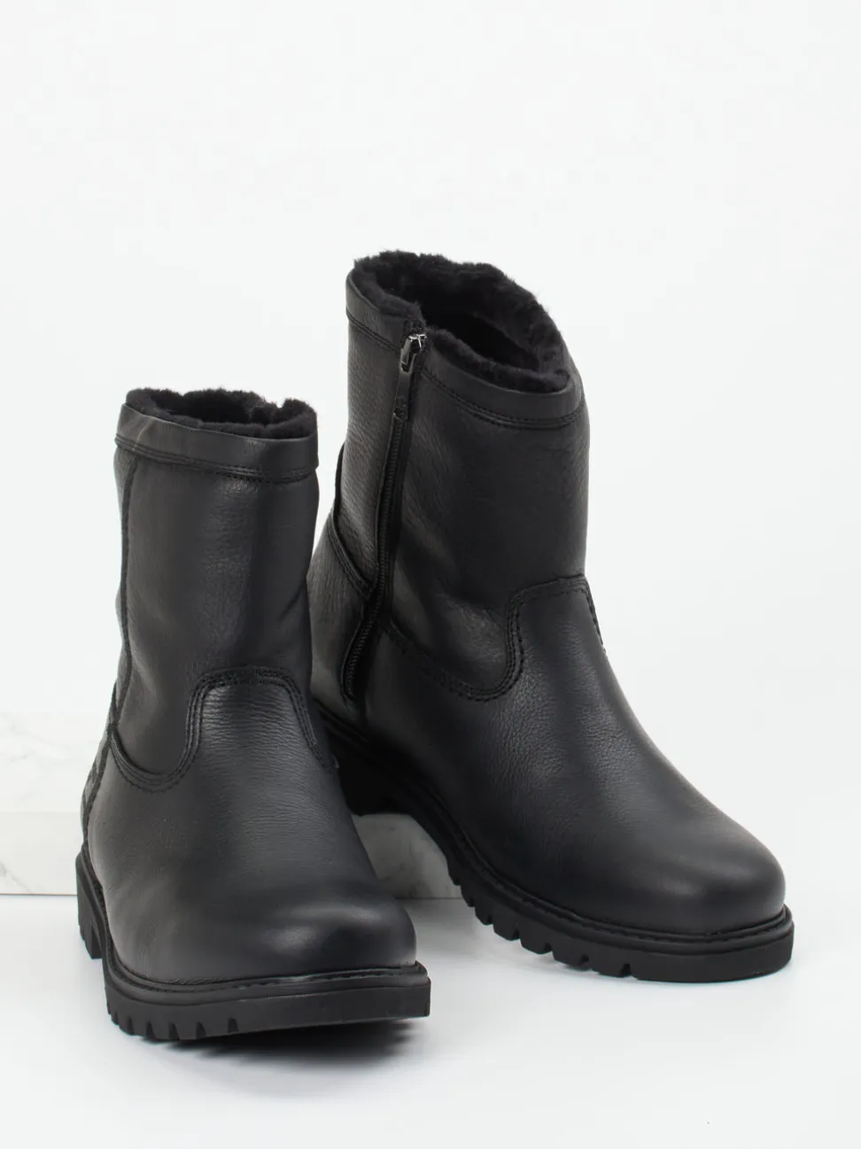 Panama Jack – Winterboots aus Fettleder schwarz