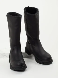 Panama Jack – Winterstiefel aus Lammleder schwarz