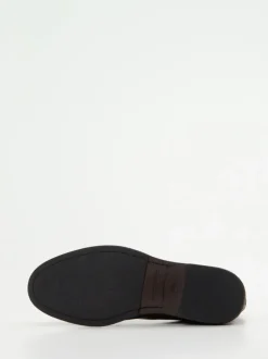 Pantanetti – Derby Boots aus Kalbleder kastanienbraun