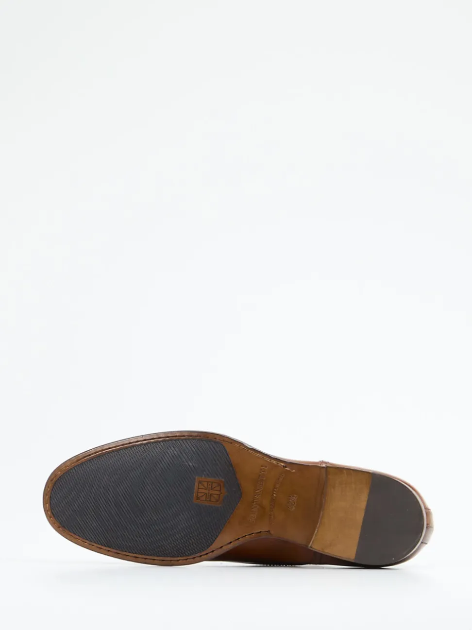 Pantanetti – Derby-Schnürschuh aus Büffelleder cognac