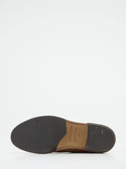 Pantanetti – Desert Boots aus Veloursleder Cognacbraun