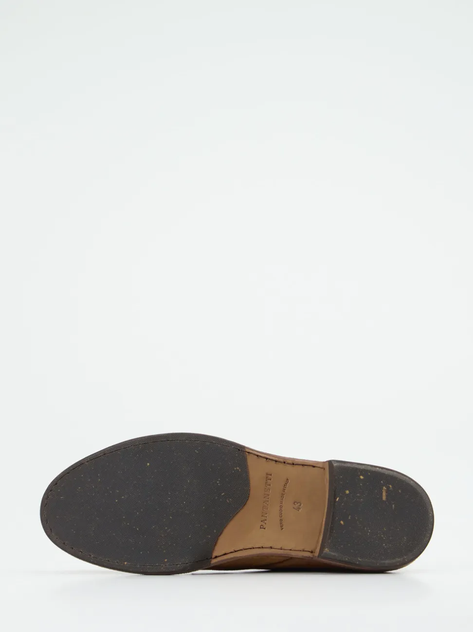 Pantanetti – Desert Boots aus Veloursleder Cognacbraun