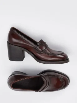 Pantanetti – Loafer aus Lammleder Dunkelbraun