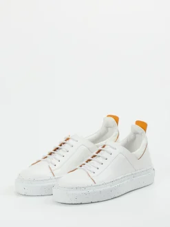Pantanetti – Sneaker aus Kalbleder mit Farbdetails