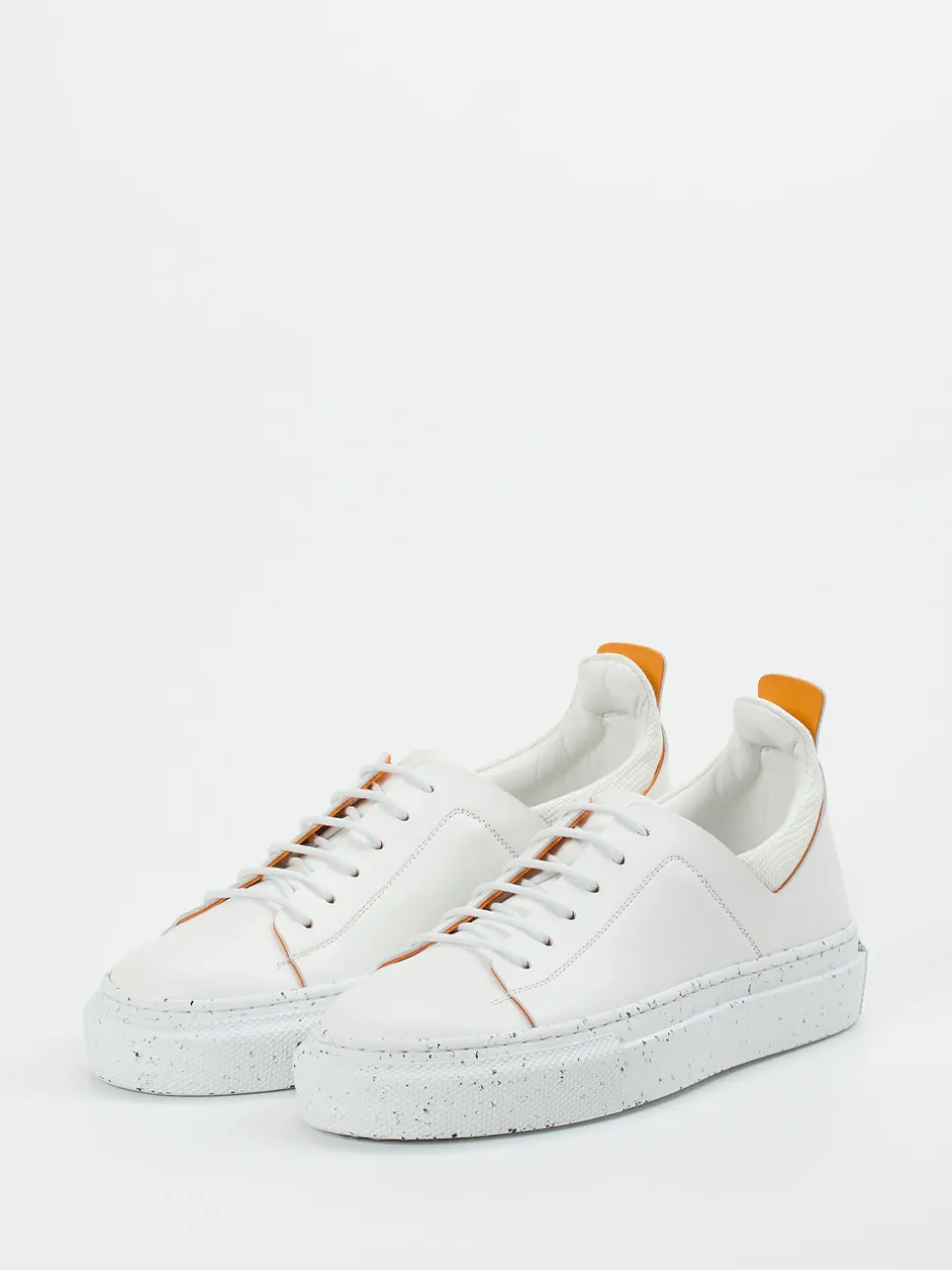 Pantanetti – Sneaker aus Kalbleder mit Farbdetails