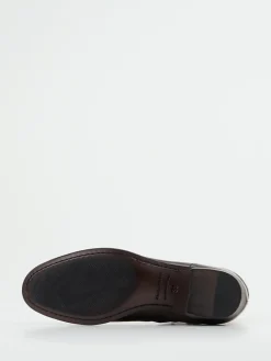Pantanetti – Stiefelette aus Cordovanleder schokobraun