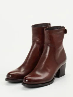 Pantanetti – Stiefeletten aus Büffelleder kastanienbraun