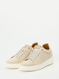 Pantofola d’Oro – Sneaker aus Veloursleder beige