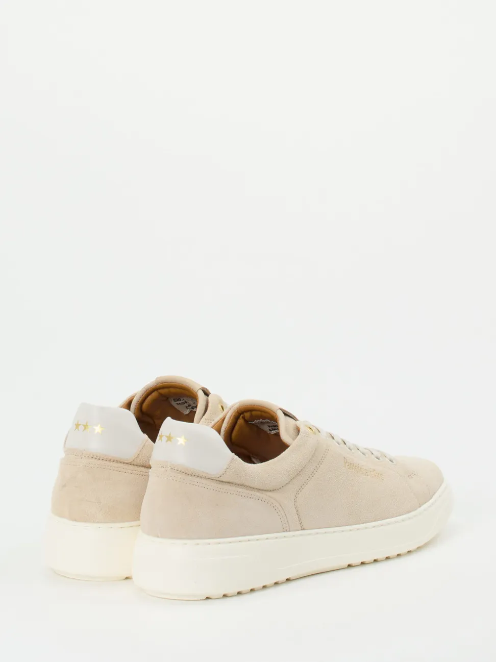 Pantofola d’Oro – Sneaker aus Veloursleder beige
