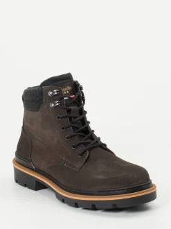 Pantofola d’Oro – Stiefeletten aus Veloursleder dunkelgrau