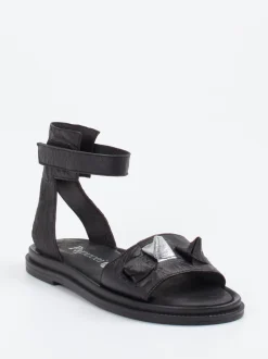 Papucei – Sandalen aus Kalbleder Schwarz