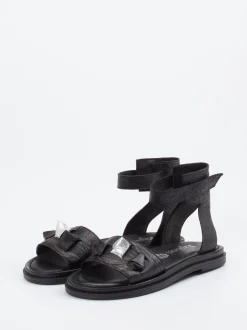 Papucei – Sandalen aus Kalbleder Schwarz