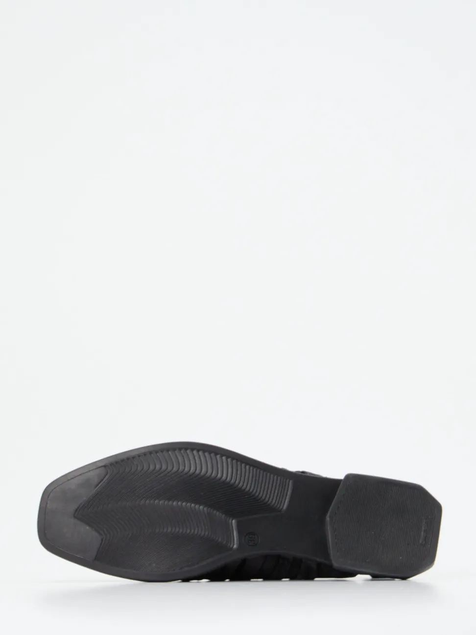 Papucei – Slingback-Schuhe aus Veloursleder schwarz
