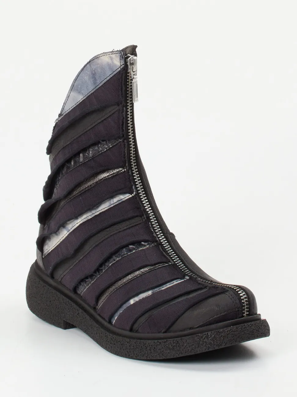Papucei – Stiefeletten aus Leder mit Layer-Look