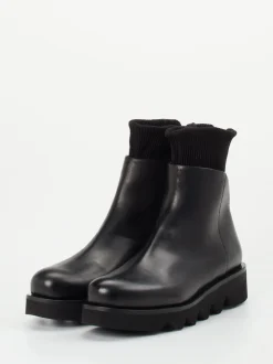 Patrizia Bonfanti – Stiefelette aus Kalbleder Schwarz