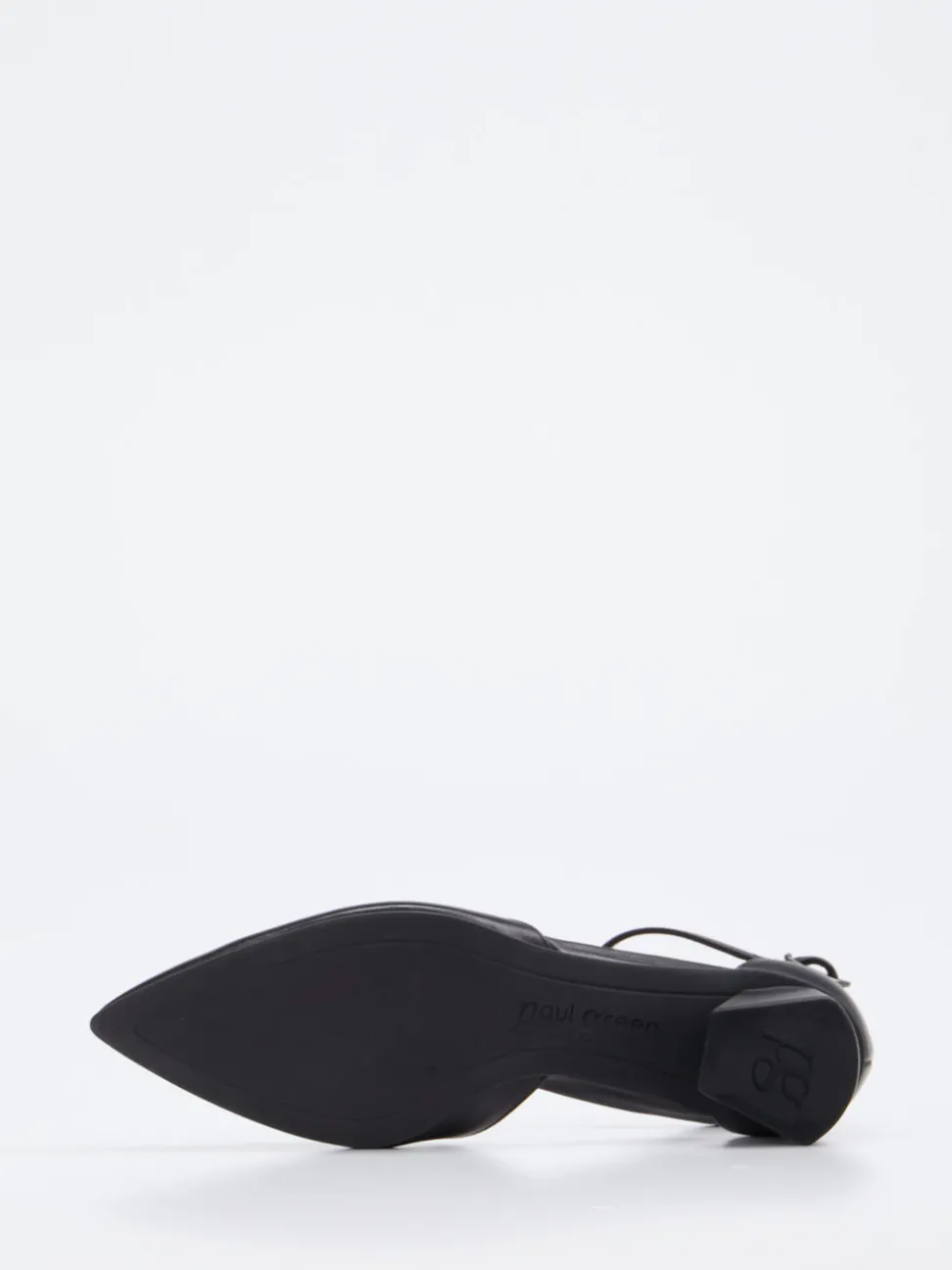 Paul Green – Ankle Strap Pumps aus Lammleder Schwarz