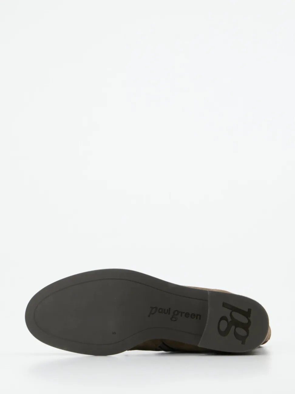 Paul Green – Biker-Stiefelette aus Veloursleder Braun