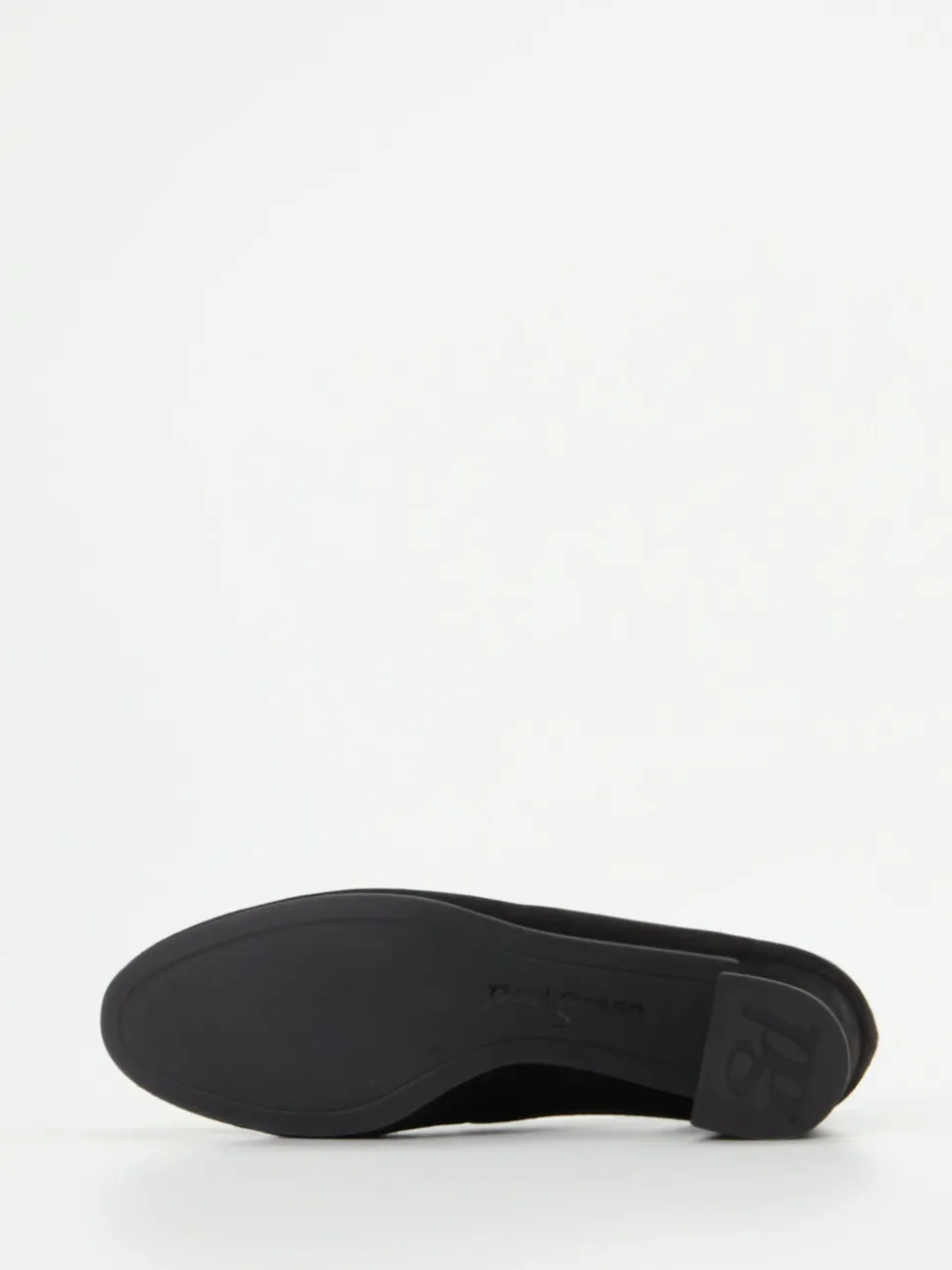 Paul Green – Blockabsatz-Pumps aus Veloursleder schwarz