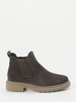 Paul Green – Chelsea Boots aus Nubukleder anthrazit