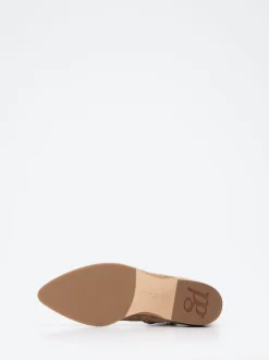 Paul Green – Chelsea Boots aus Veloursleder sandbeige