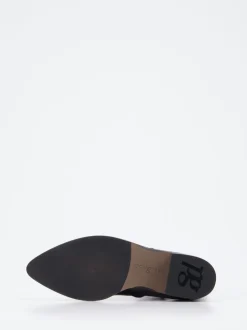 Paul Green – Chelsea Boots aus Lackleder schwarz