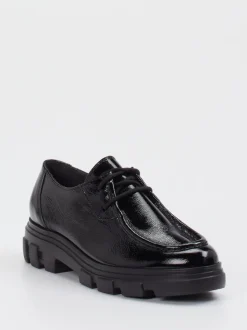 Paul Green – Chunky Derby aus Lackleder Schwarz