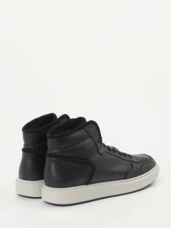 Paul Green – High-Top Sneaker aus Kalbleder Schwarz
