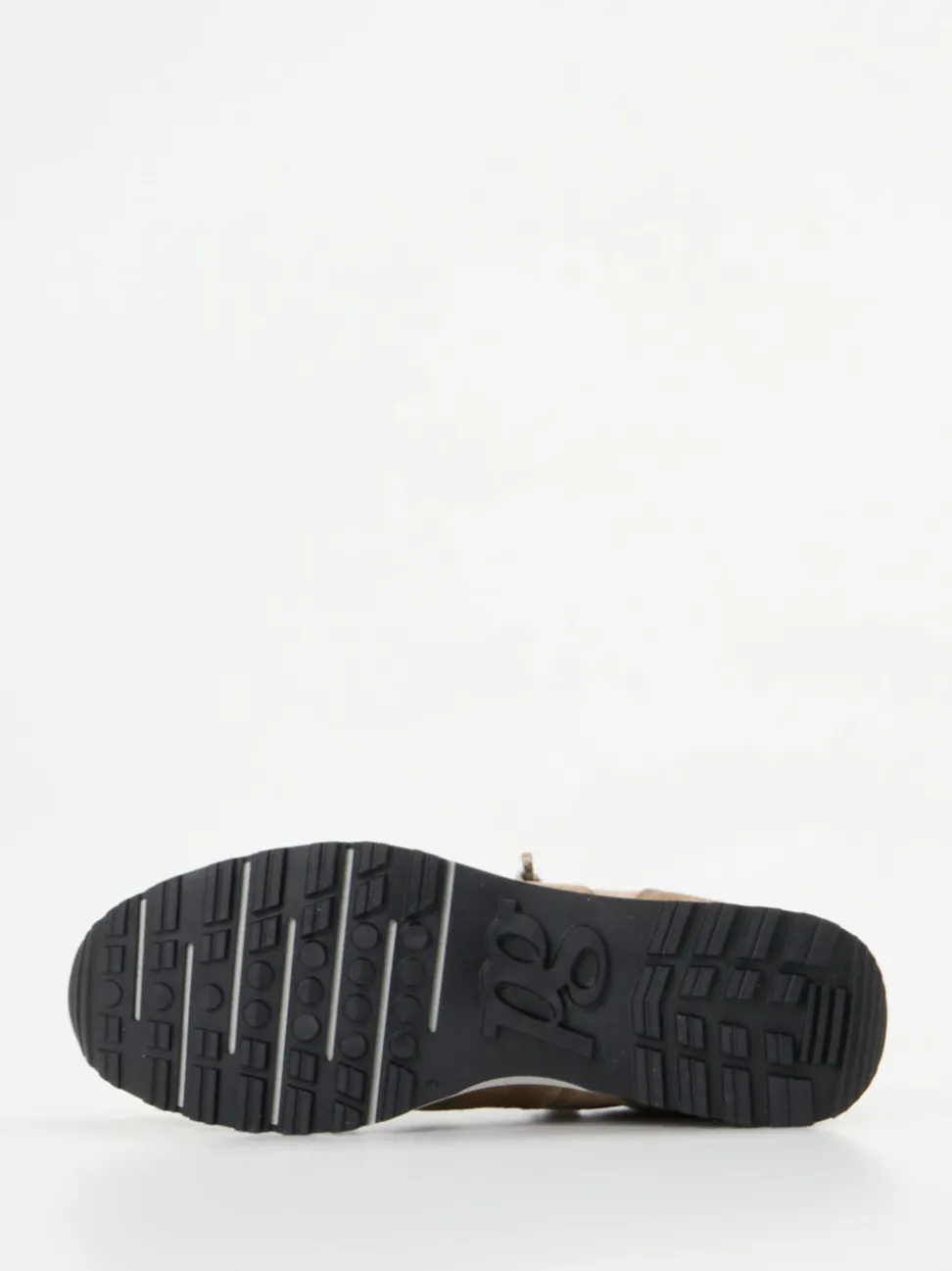 Paul Green – High-Top Sneaker aus Veloursleder Sandbeige