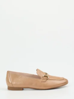 Paul Green – Loafer aus Kalbleder hellbraun