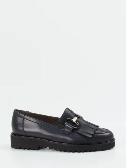 Paul Green – Loafer aus Kalbleder in Dunkelblau